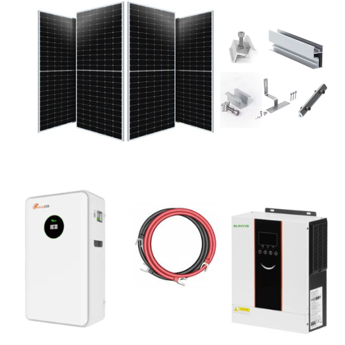 5KVA (5KW) 48v LITHIUM BATTERY SOLAR PACKAGE SYSTEM KIT – Solar ...