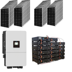 50 KW Deye System Package ,80 KWh 5 Years System Warranty